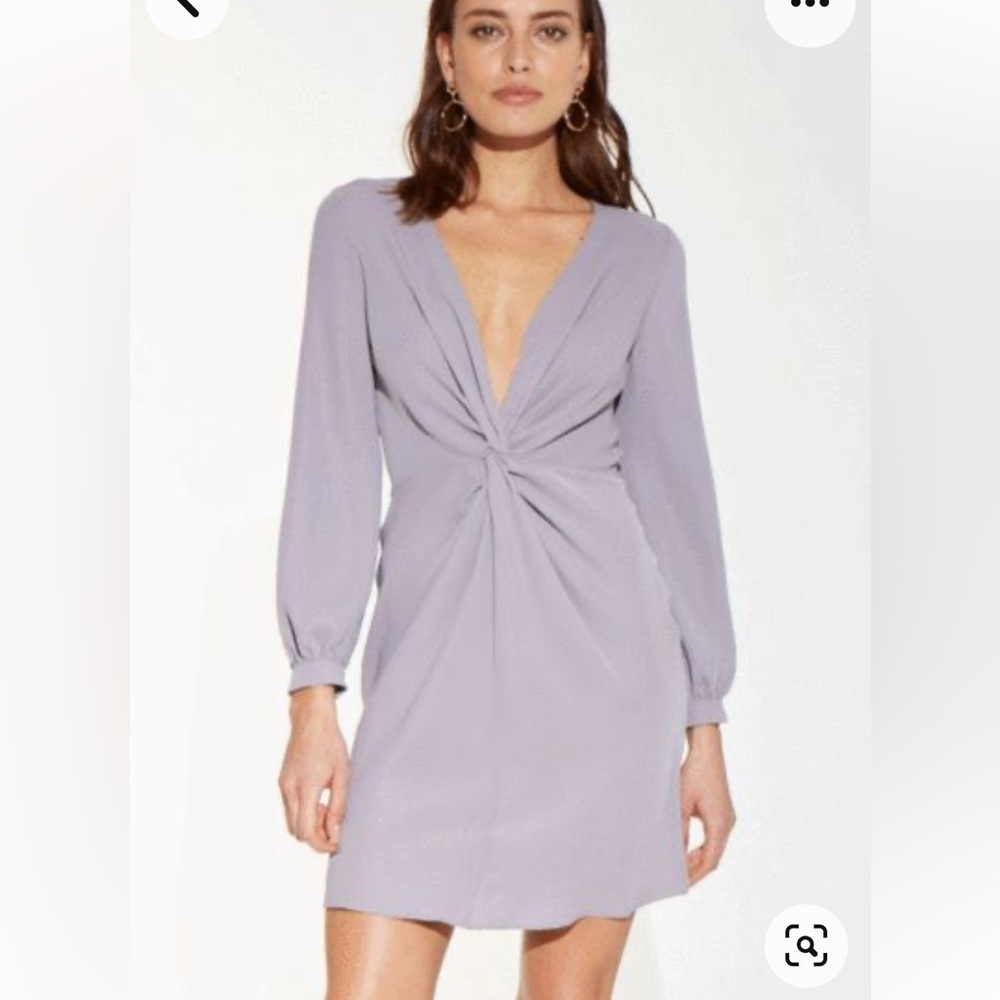 Amanda uprichard Opal Dress in Vintage purple
